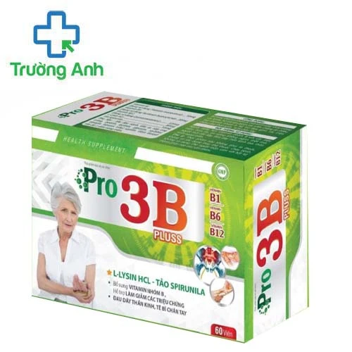 Pro 3B pluss - Hỗ trợ làm giảm các triệu chứng đau dây thần kinh