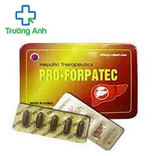 Pro-forpatec Hàn Quốc - Giúp giải độc, bảo vệ tế bào gan hiệu quả