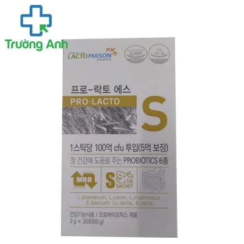 Pro-lacto S - Cân bằng hệ vi sinh đường ruột, trị rối loạn tiêu hóa