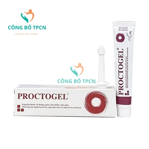 Proctogel - Hỗ trợ giảm đau rát, làm lành vết thương hiệu quả