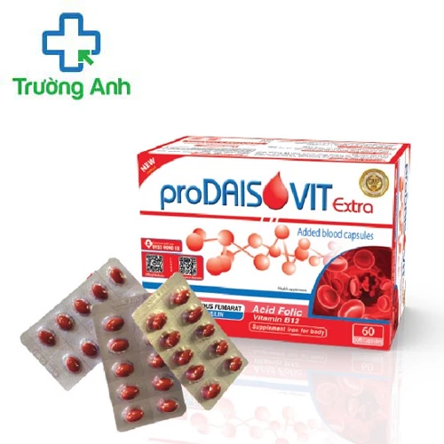 ProDAISOVIT Extra - Hỗ trợ giảm nguy cơ thiếu máu do thiếu sắt 