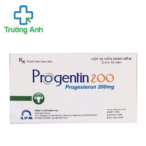 Progentin 200 SPM - Thuốc điều trị dọa sảy thai hiệu quả