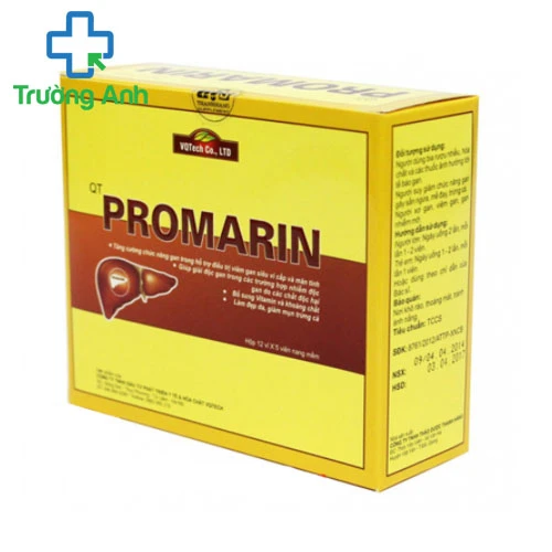 Promarin Detox - Giúp tăng cường chức năng giải độc gan