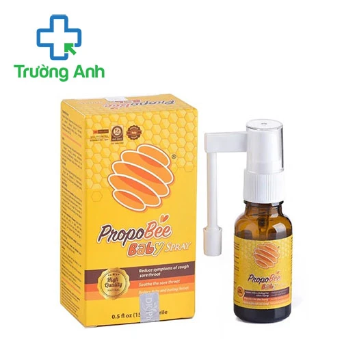 PropoBee Baby Spray 15ml - Dung dịch xịt họng giảm ho cho trẻ