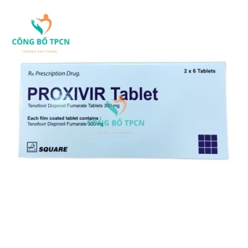 Proxivir Tablet - Thuốc điều trị viêm gan B, điều trị & phòng HIV