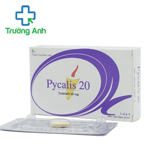 Pycalis 20mg Pymepharco - Thuốc điều trị rối loạn cương dương hiệu quả