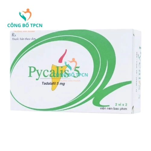 Pycalis 5mg Pymepharco - Thuốc điều trị rối loạn cương dương hiệu quả