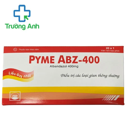 Pyme ABZ-400 Pymepharco - Thuốc tẩy giun sán hiệu quả