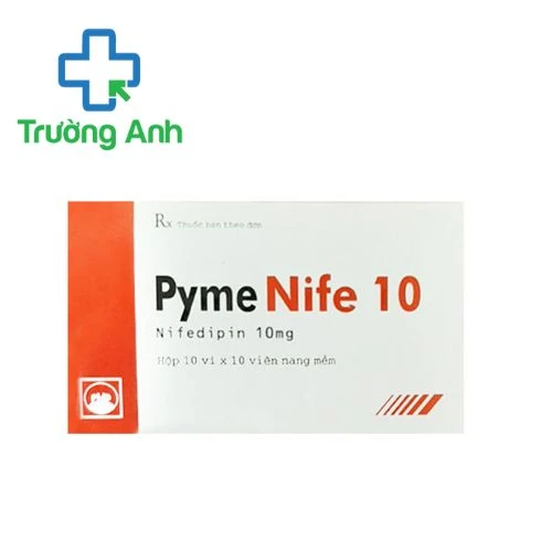 PymeNife 10 Pymepharco - Thuốc dự phòng đau thắt ngực hiệu quả