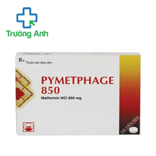 Pymetphage 850 Pymepharco - Thuốc điều trị đái tháo đường typ 2 hiệu quả
