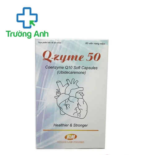 Q-zyme 50 - Giúp tăng cường chức năng hệ tim mạch