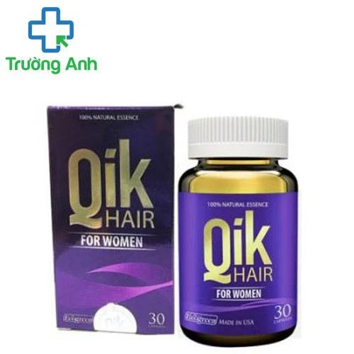 Qik for women - Giúp tóc mọc nhanh, giảm rụng tóc ở nữ giới