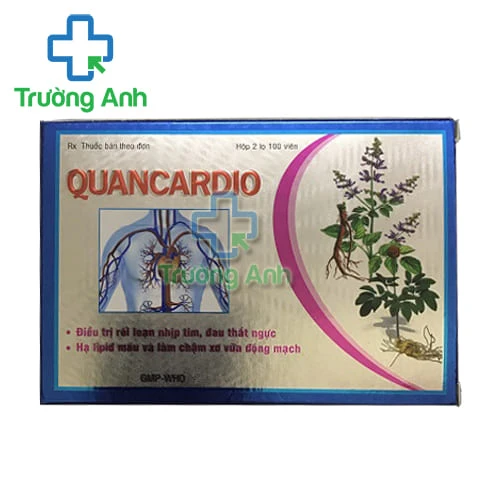Quancardio Quapharco - Thuốc điều trị thiếu máu cơ tim