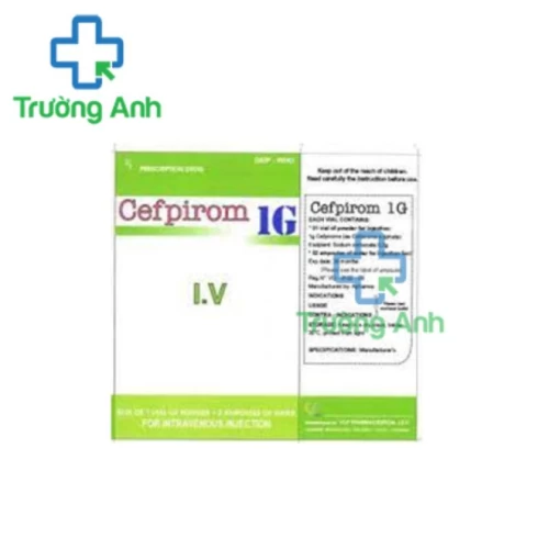 Cefpirom 1g VCP - Thuốc điều trị nhiễm khuẩn