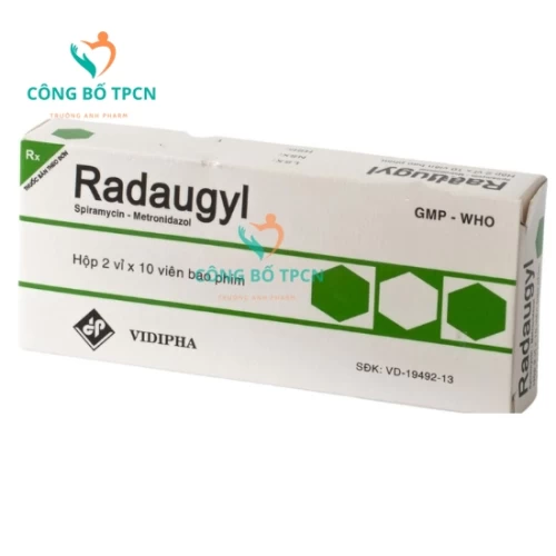 Radaugyl Vidipha -  Thuốc điều trị nhiễm trùng răng miệng