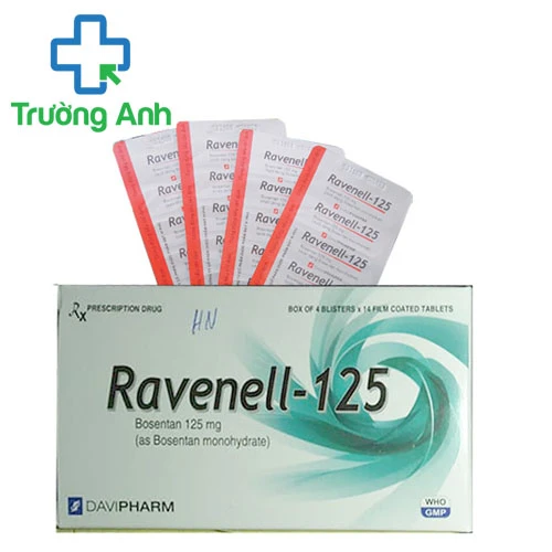 Ravenell-125 - Thuốc trị tăng áp lực động mạch phổi của Davipharm