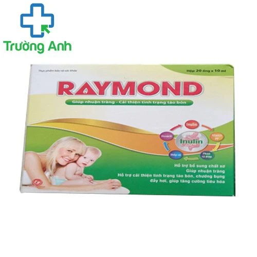 Raymond - Hỗ trợ bổ sung chất xơ, giúp nhuận tràng
