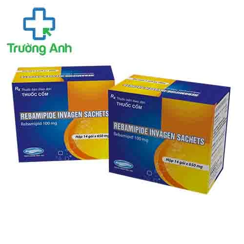 Rebamipide Invagen Sachets 100mg Savipharm (cốm) - Điều trị loét dạ dày