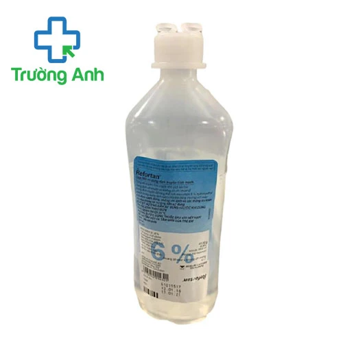 Refortan 6% 500ml - Phòng và điều trị giảm thể tích máu hiệu quả