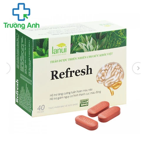 REFRESH - Giúp tăng cường tuần hoàn não hiệu quả