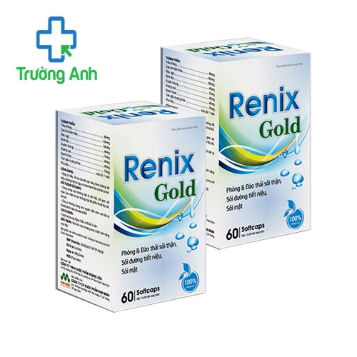 RENIX GOLD - Giúp lợi tiểu, bài tiết cặn lắng theo đường tiết niệu