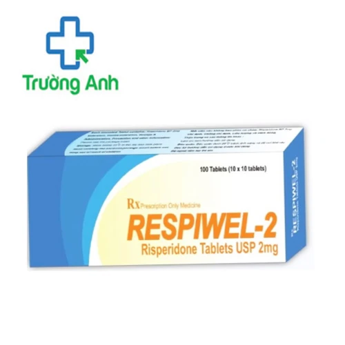 Respiwel 2 - Thuốc điều trị bệnh tâm thần phân liệt của Ấn Độ