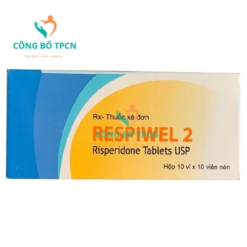 Respiwel 2 - Thuốc điều trị bệnh tâm thần phân liệt của Ấn Độ