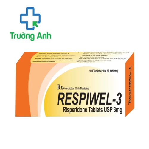 Respiwel 3 - Thuốc điều trị bệnh tâm thần phân liệt hiệu quả