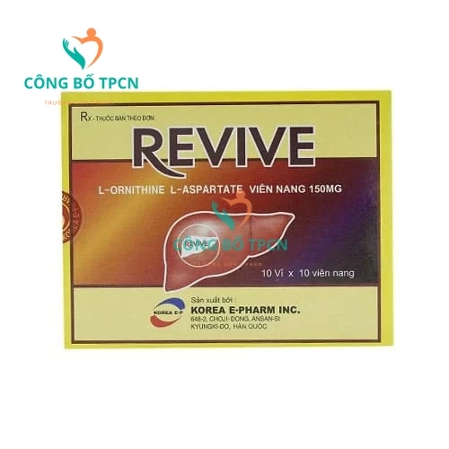 Revive - Thuốc điều trị viêm gan, xơ gan hiệu quả của Korea