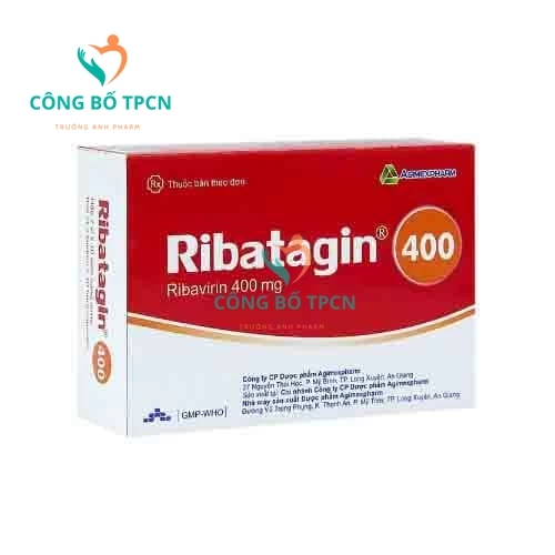 Ribatagin 400mg - Thuốc điều trị viêm gan C hiệu quả của Agimexpharm