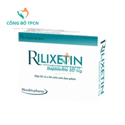 Rilixetin 60mg Herabiopharm - Thuốc điều trị xuất tinh sớm hiệu quả