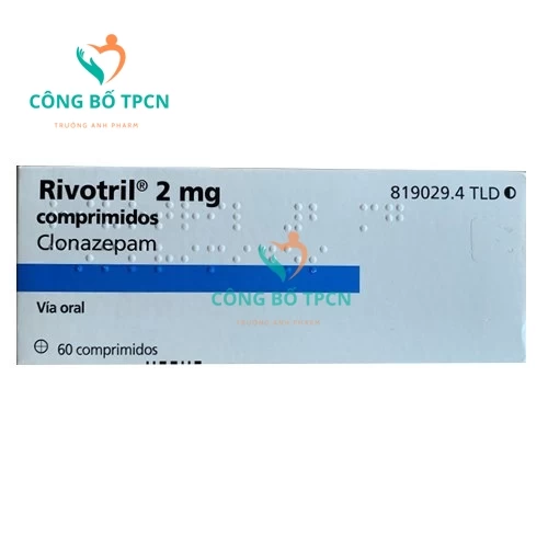 Rivotril 2mg (vỉ) Roche - Thuốc điều trị động kinh hiệu quả