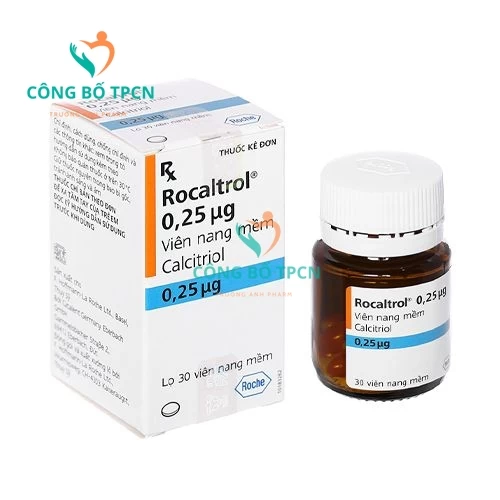 Rocaltrol 0,25mcg - Thuốc điều trị một số tình trạng loãng xương của Đức