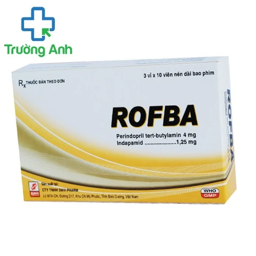 Rofba Davipharm - Thuốc điều trị tăng huyết áp nguyên phát