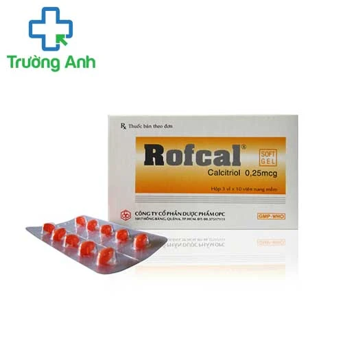 Rofcal 0,25mcg OPC - Thuốc điều trị loãng xương hiệu quả