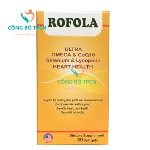 Rofola - Giúp tăng cường sức khỏe tim mạch hiệu quả