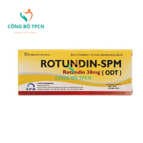 Rotundin-SPM (ODT) - Thuốc giúp an thần, ngủ ngon