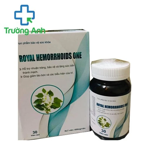 Royal hemorrhoids one - Giúp hỗ trợ nhuận tràng, giảm táo bón hiệu quả