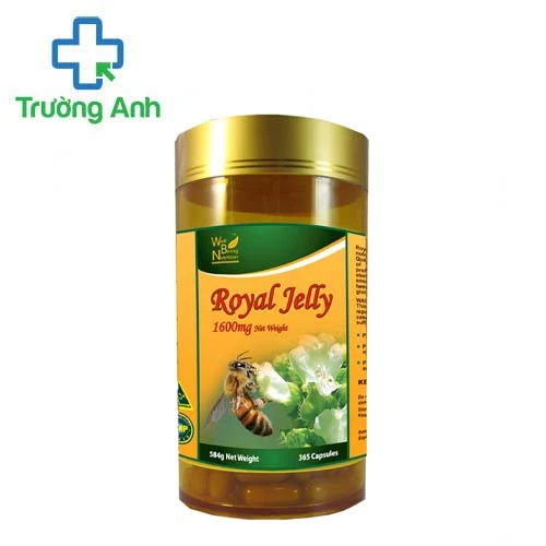 Royal Jelly 1600 - Giúp tăng cường lượng máu lên não