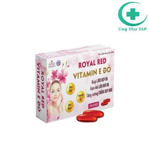 Royal Red Vitamin E Đỏ - Thực phẩm chức năng cải thiện da nhăn