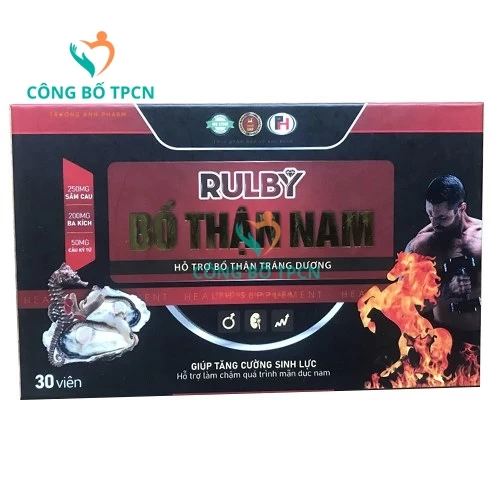 Rulby Bổ thận nam - Bổ thận tráng dương, tăng cường sinh lực nam