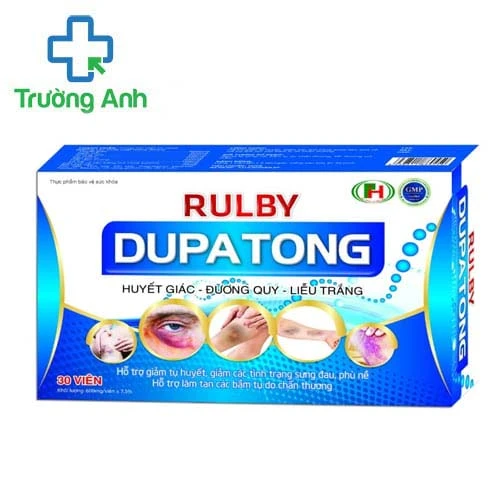 Rulby Dupatong - Hỗ trợ giảm các tình trạng sưng đau, phù nề