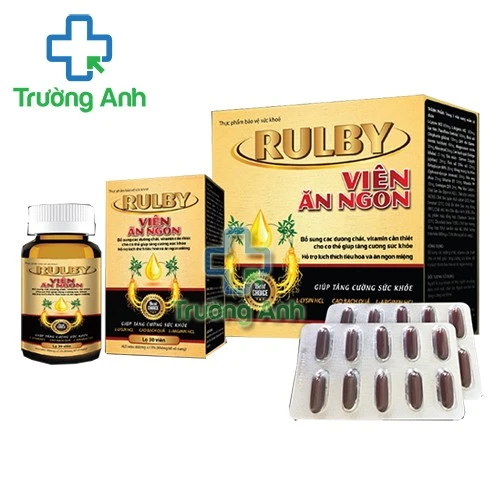 Rulby Viên ăn ngon - Tăng cường sức khỏe, kích thích tiêu hóa