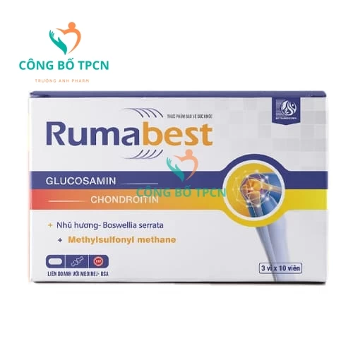 Rumabest - Giúp hỗ trợ tăng tiết dịch bảo vệ khớp, giảm thoái hóa khớp
