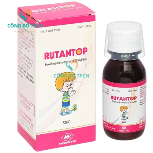 Rutantop Mebiphar - Thuốc điều trị viêm mũi dị ứng hiệu quả