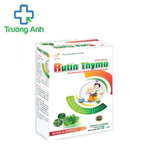 Rutinc Tritydo Rutin Thymo - Giúp bổ sung vitamin C cho cơ thể