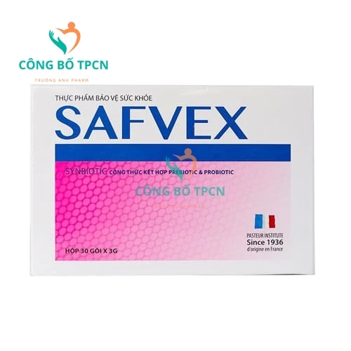 Safvex - Bổ sung dưỡng chất, tăng cường chức năng hệ tiêu hóa