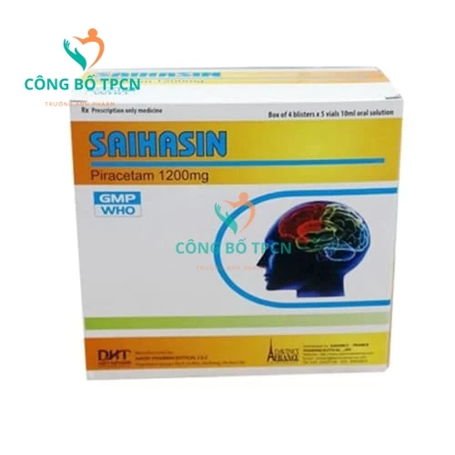 Saihasin - Thuốc điều trị thiếu máu, suy giảm trí nhớ hiệu quả