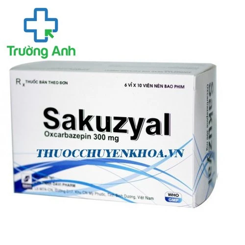 Sakuzyal 300mg - Thuốc điều trị động kinh hiệu quả của Davipharm