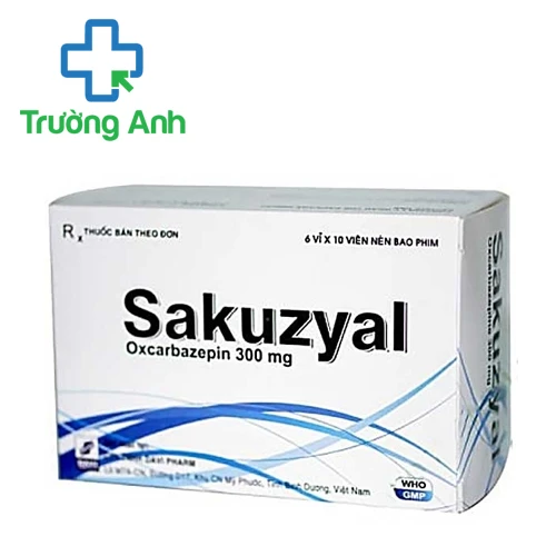 Sakuzyal 600mg - Thuốc điều trị những cơn động kinh cục bộ